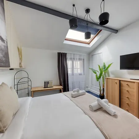 Duplex Proche Paris Boheme Chic Lägenhet La Courneuve